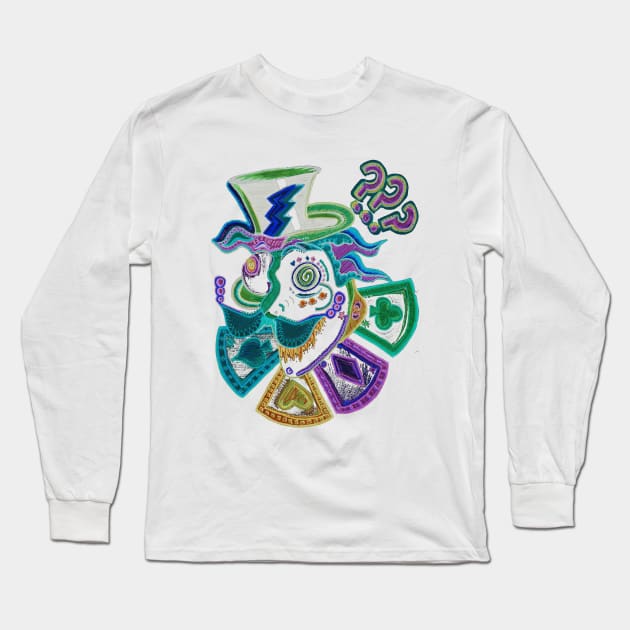 Joker Baron Long Sleeve T-Shirt by Rukz One